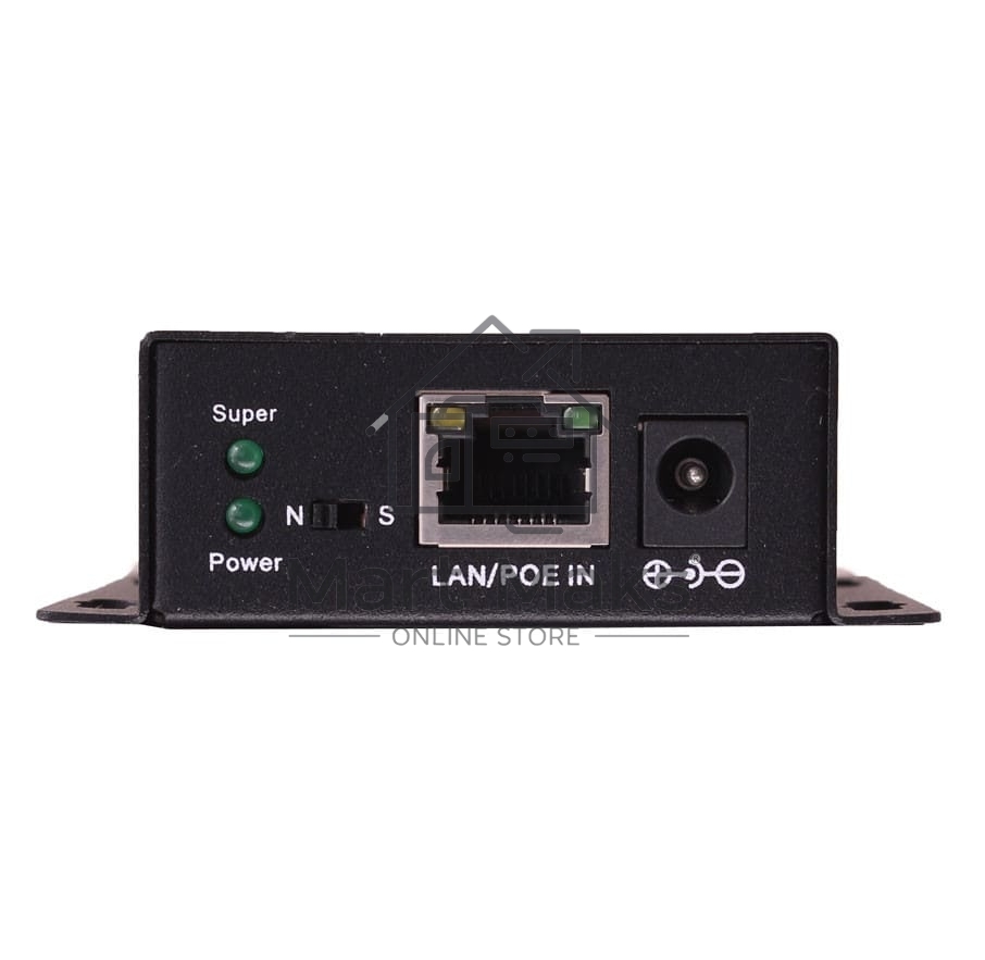 PoE удлинитель 10M/100M Fast Ethernet на 400м (до 30W)