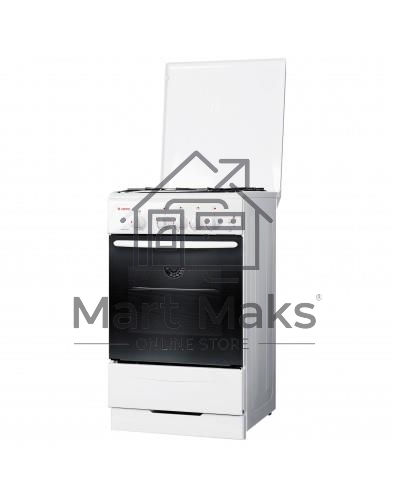 Плита газовая Gefest ПГ 3200-06 белый, конфорок 4 шт, духовка 42 л, 50 см x 85 см x 57 см