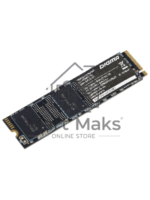 Накопитель SSD Digma Mega S3 DGSM3512GS33T, 512Gb, PCIe 3.0 x4, M.2 2280, NVMe, R/W 2080/1700