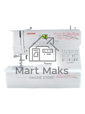Швейная машина Janome 1030 MX белый/цветы