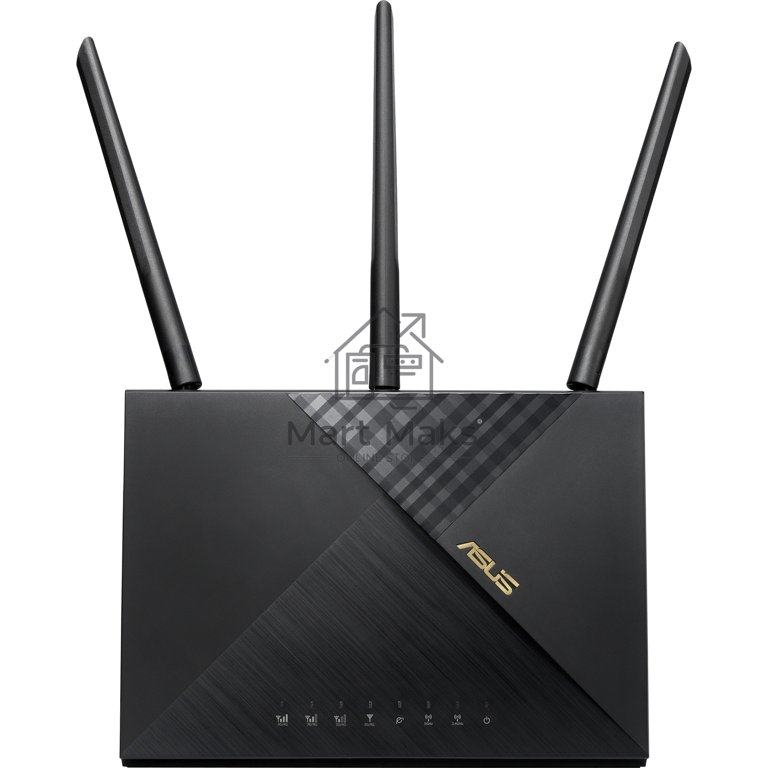 Маршрутизатор ASUS 4G-AX56 Dual-Band WiFi 6 LTE Router 574+1201Mbps EU RTL 5 (869225) (90IG06G0-MO3110)
