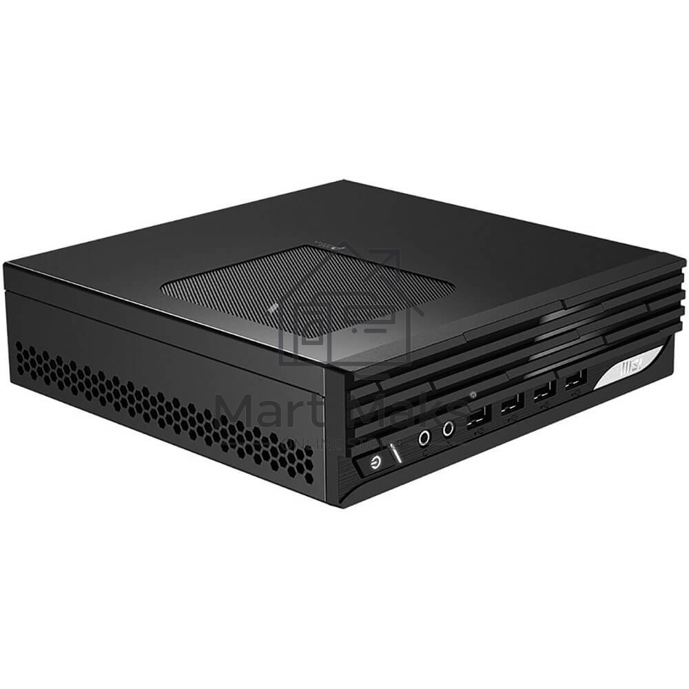 Неттоп MSI Pro DP21 13M-086BRU i3 13100 (3.4) UHDG 730 noOS GbitEth WiFi BT 120W черный (936-B0A421-086)