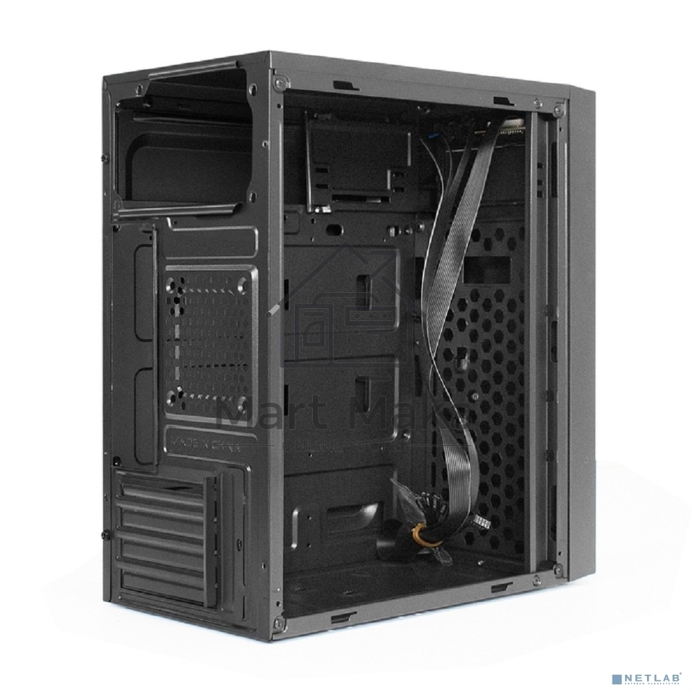 Компьютерный корпус ExeGate BAA-113 EX292347RUS Minitower (mATX, без БП, 2*USB, аудио, черный)
