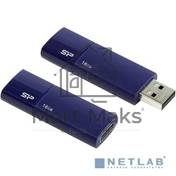 Флешка USB R/W 16GB Silicon Power Ultima U05, USB 2.0, синий