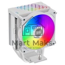Кулер PCCooler R400 ARGb белый 92мм алюминий+медь 2200rpm 30db 4-pin 180W 133мм