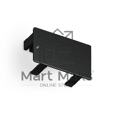GL7196 BK черный матовый заглушка для накладного шинопровода Standard 220V NEW 32*20*15 (2шт.)