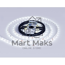 Светодиодная лента Ambrella light GS3003 2835 60Led/ 6W m/ 24V IP20 6500K/ 5000*8*1.2mm (2 конт.)