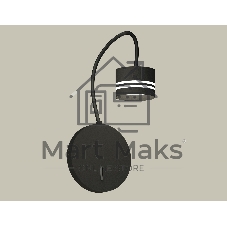 Светильник Ambrella light XB9596203 SBK/FR черный песок/белый матовый GX53  (C9596, N8478)