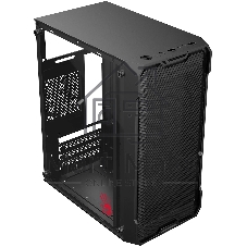 Корпус Bloody CC-129-BK, Mini-Tower, чёрный