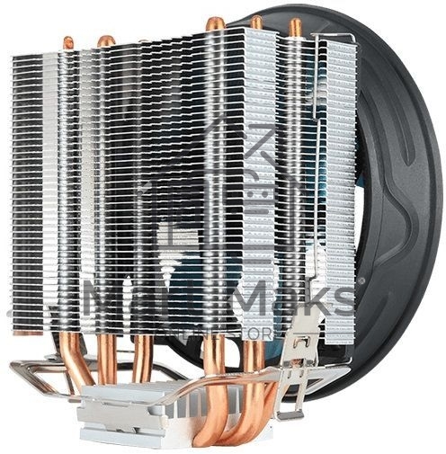 Кулер для процессора AeroCool / Formula Verkho 3 Plus серебристый, 120 мм, алюминий/медь, 2000 об/мин, 26.7 дБ, 4 pin, 125 Вт, 134 мм