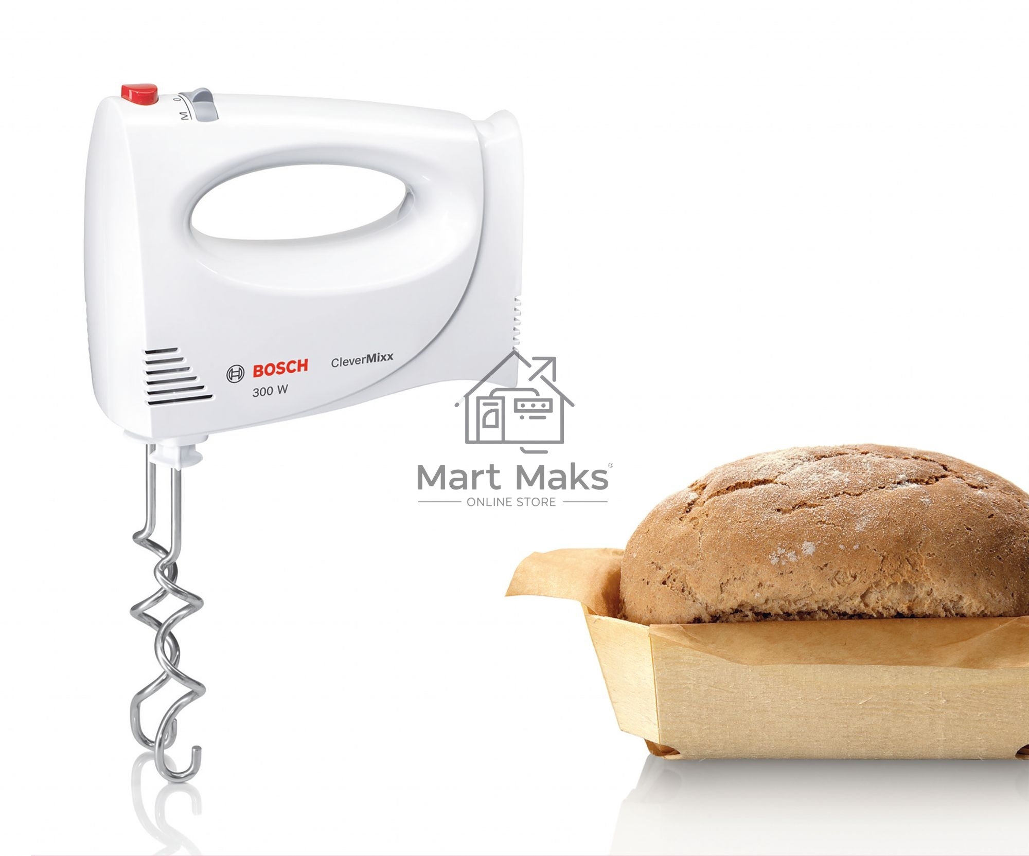 Миксер ручной Bosch MFQ3010, белый