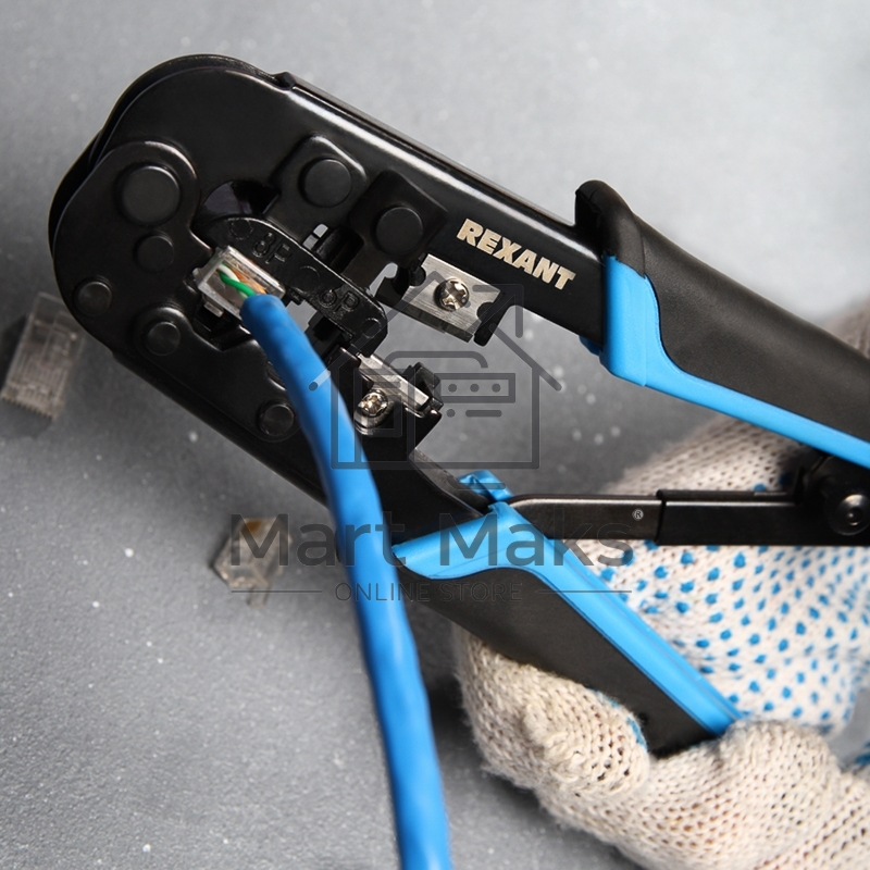 Кримпер для обжима Rexant HT-568R (12-3432-1) 8P8C / 6P6C (HT-568R) (TL-568R)