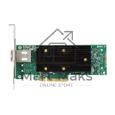 Контроллер SAS 9400-8e SGL (05-50013-01), PCIe 3.1 x8 LP, Tri-Mode SAS/SATA/NVMe 12G HBA, 8port(1*ext SFF8644), 3408 IOC