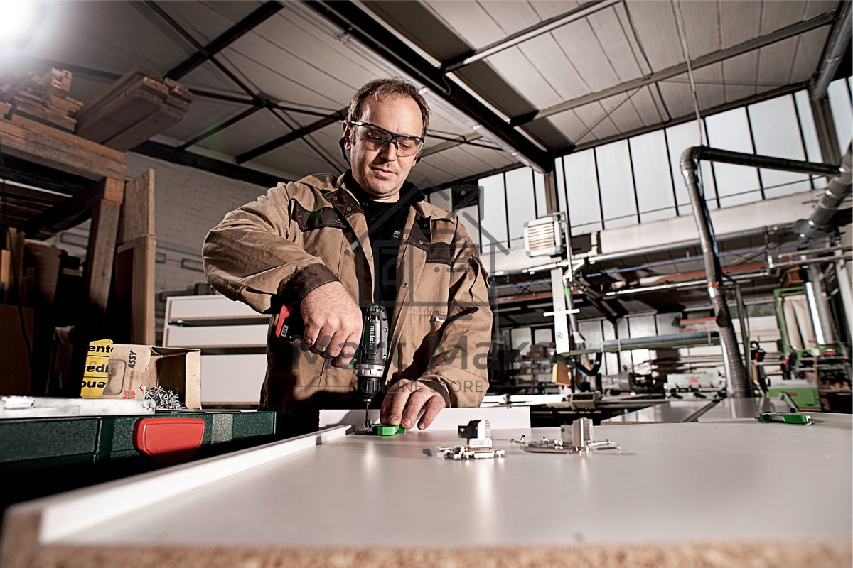 Дрель-шуруповерт Metabo PowerMaxx BS 600984500, Аккумуляторный, 12В, 2 АКБ, Кейс