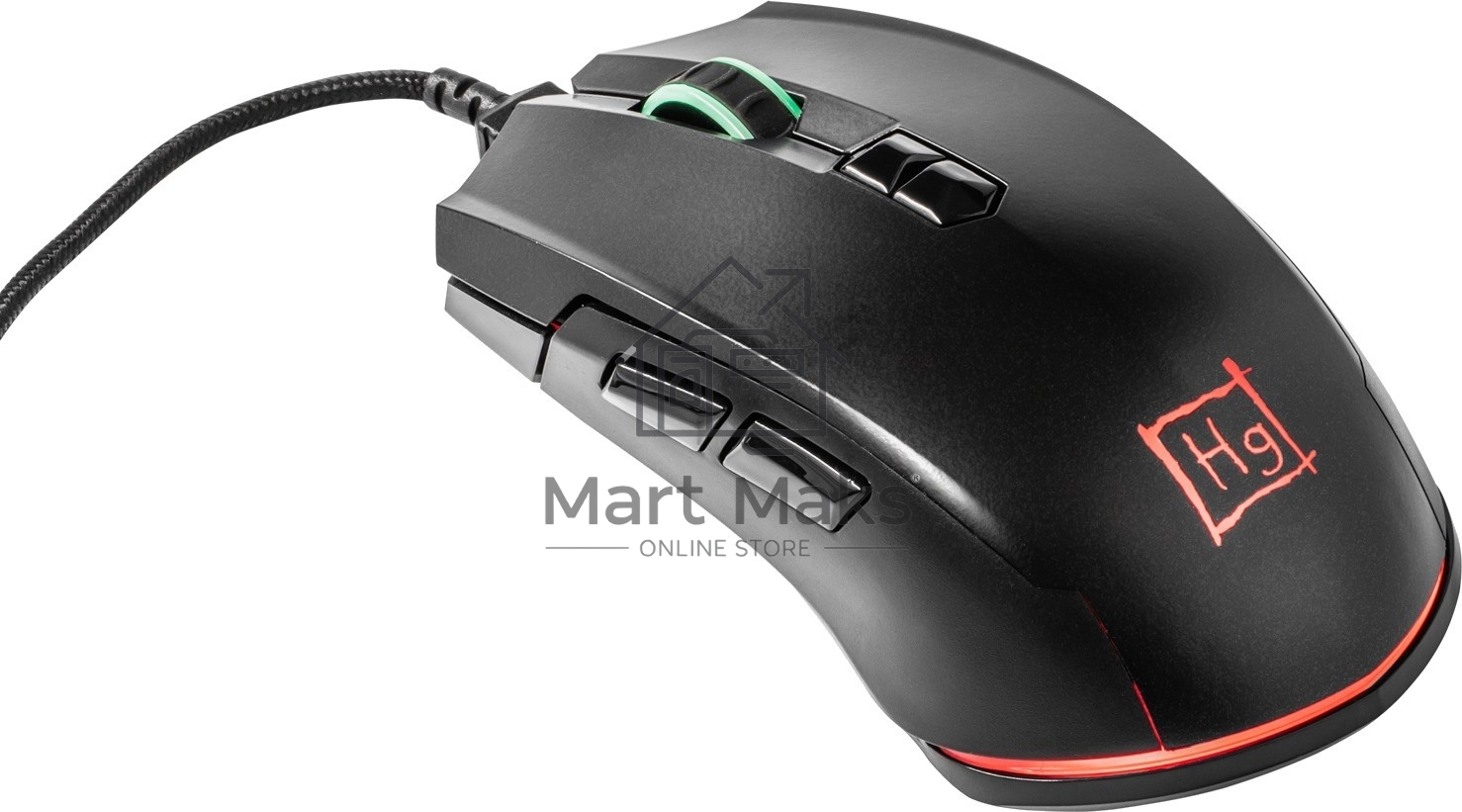 Мышь беспроводная Harper Gaming Spigot WGM-01 черный, 4000 dpi, радиоканал, USB, кнопки - 7