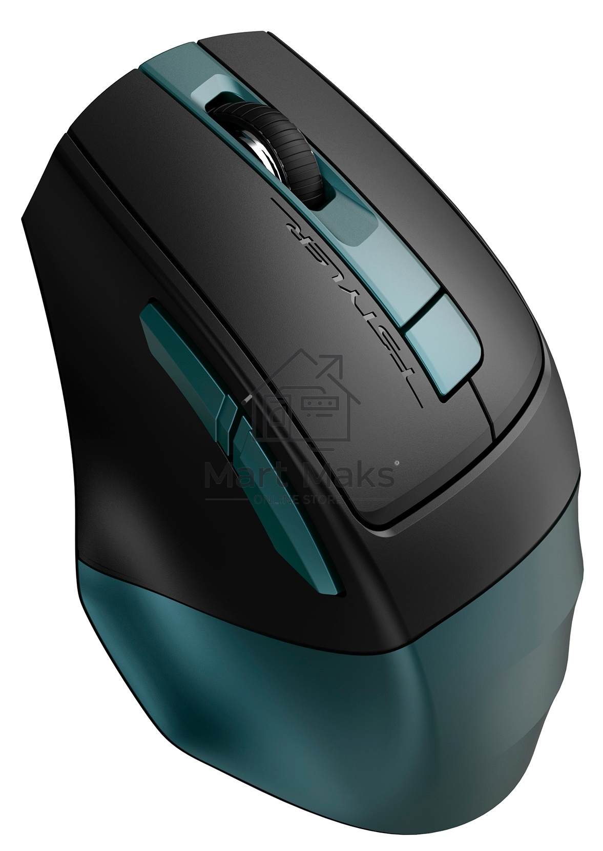 Мышь беспроводная A4Tech Fstyler FB35C зеленый/черный, 2000 dpi, радиоканал, Bluetooth, USB, кнопки - 6
