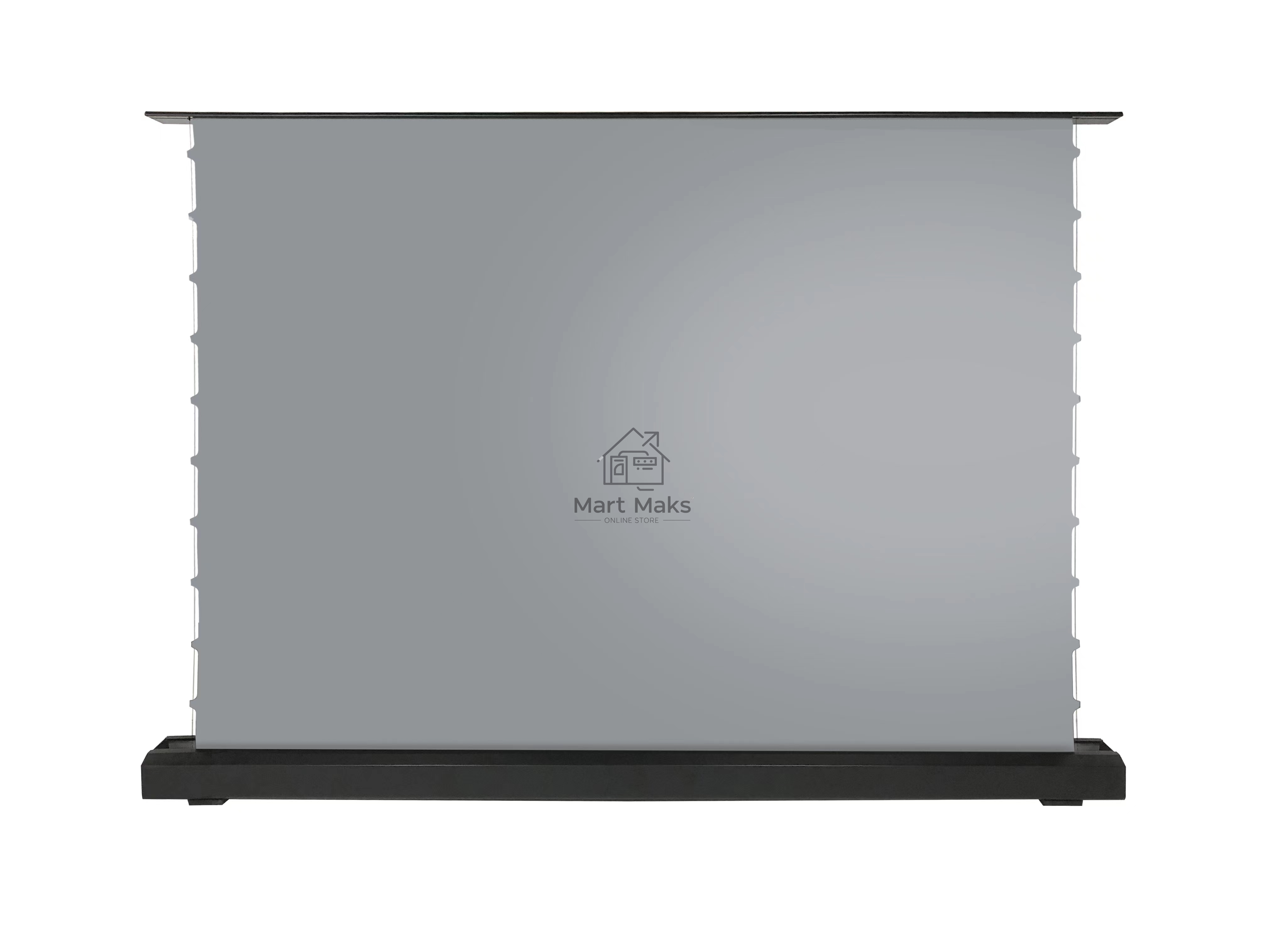 Экран для проектора S'OK SFE-296x165-BK 100'' 4K, напольный с электроприводом, полотно Nanometallic, черный