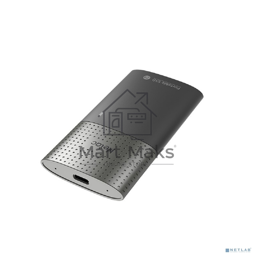 Внешний накопитель SSD External Netac 250Gb Z9 <NT01Z9-250G-32BK> (USB3.2, up to 550/480MBs, 90х47.5х11.5mm, Aluminium+Plastic)