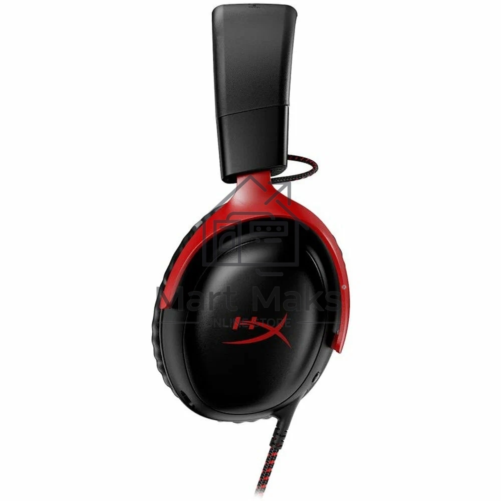 Наушники с микрофоном HyperX Cloud III черный/красный 1.2м мониторные оголовье (727A9AA)