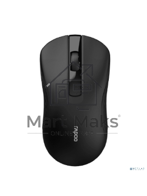 Мышь беспроводная Rapoo B20 Silent черный, 1200 dpi, Bluetooth, USB, кнопки - 3