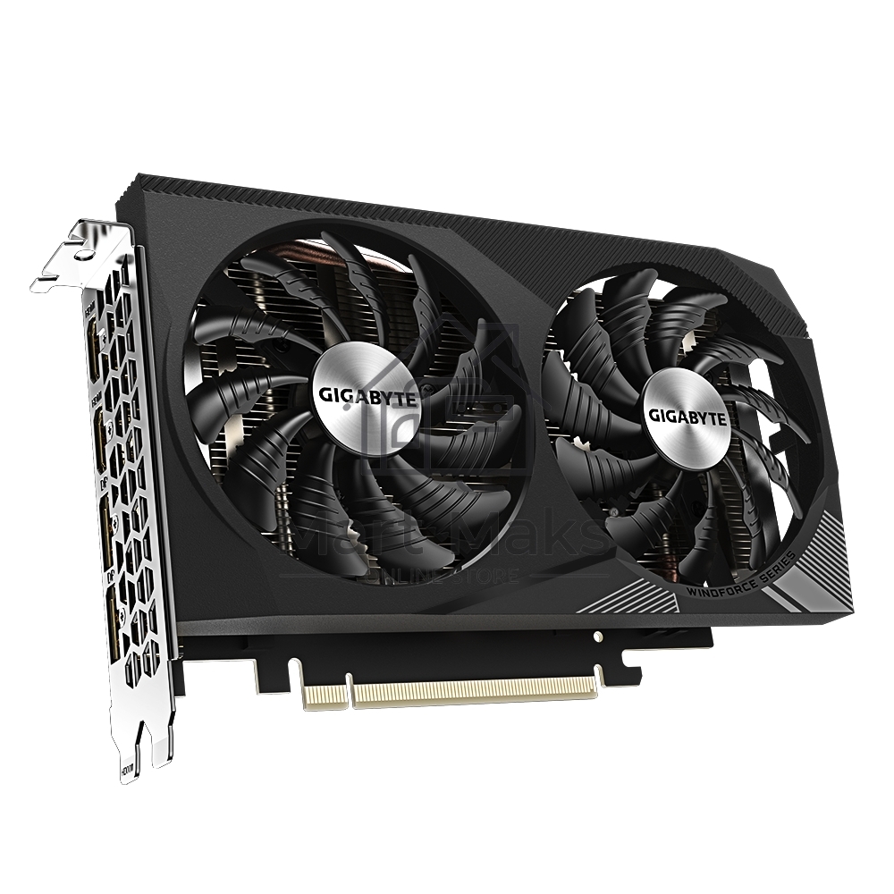 Видеокарта GIGABYTE GV-N3050WF2OCV2-8GD NVIDIA GeForce RTX3050 8Gb GDDR6 128bit 2xHDMI 2xDP