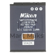 Аккумуляторная батарея для фотоаппарата Nikon Coolpix A900 (EN-EL12) 3,7V 1400mAh