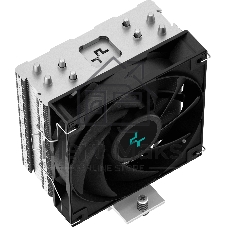 Кулер для процессора DEEPCOOL AG400 черный, 120 мм, алюминий/медь, 2000 об/мин, 31.6 дБ, 4 pin, 220 Вт, 150 мм