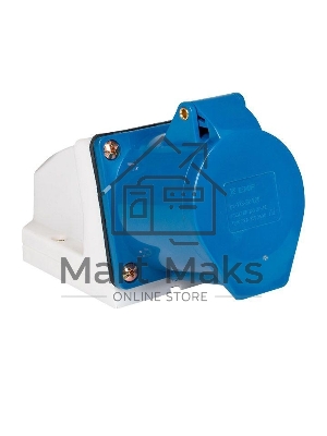 Розетка наруж. уст. 32А 220В 2P+РЕ IP44 (123) EKF ps-123-32-220 Розетка наруж. уст. 32А 220В 2P+РЕ IP44 (123) EKF ps-123-32-220