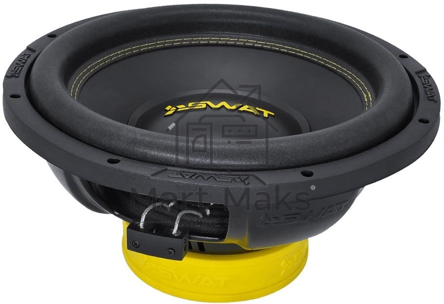 Сабвуфер автомобильный Swat MAS-12 V.2 300Вт (30см/12