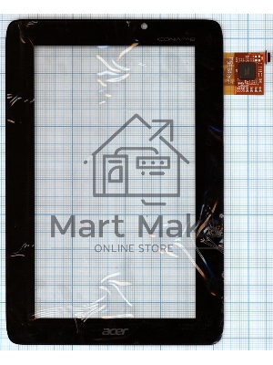 Сенсорное стекло (тачскрин) для Acer Iconia Tab A110. черное
