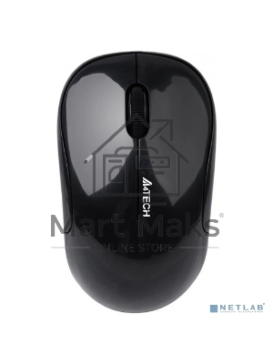 Мышь беспроводная A4Tech V-Track G3-300N черный, 1000 dpi, радиоканал, USB, кнопки - 3