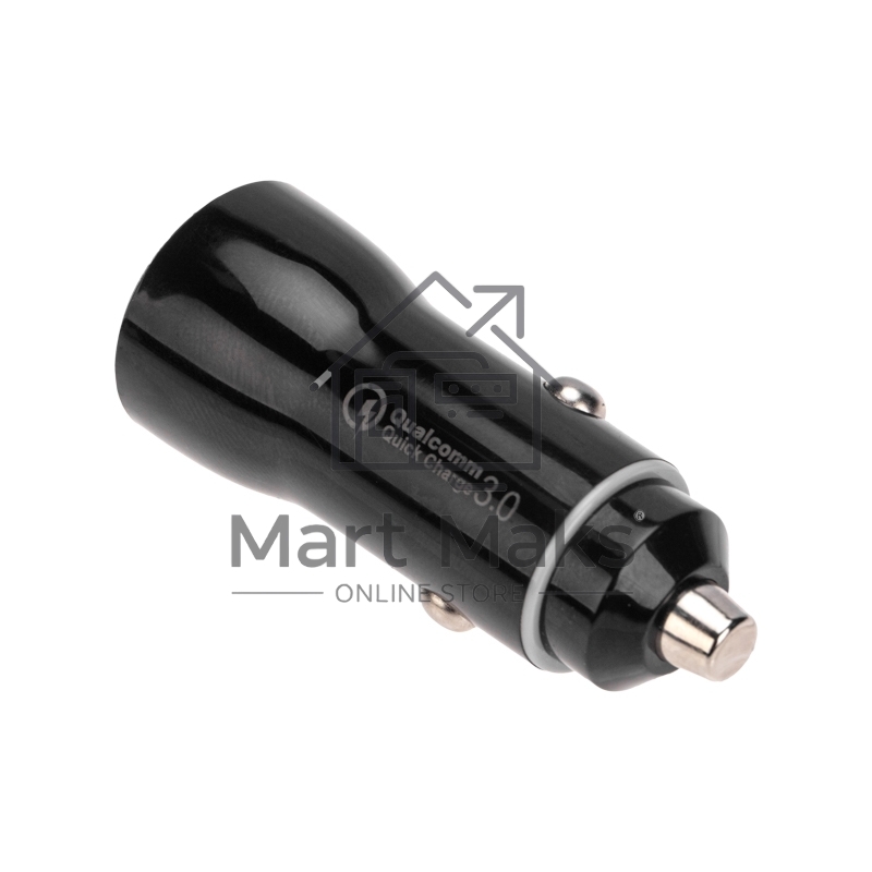 Автозарядка в прикуриватель Rexant АЗУ USB-A (QC 3.0)+USB-C (PD), 38Вт черный