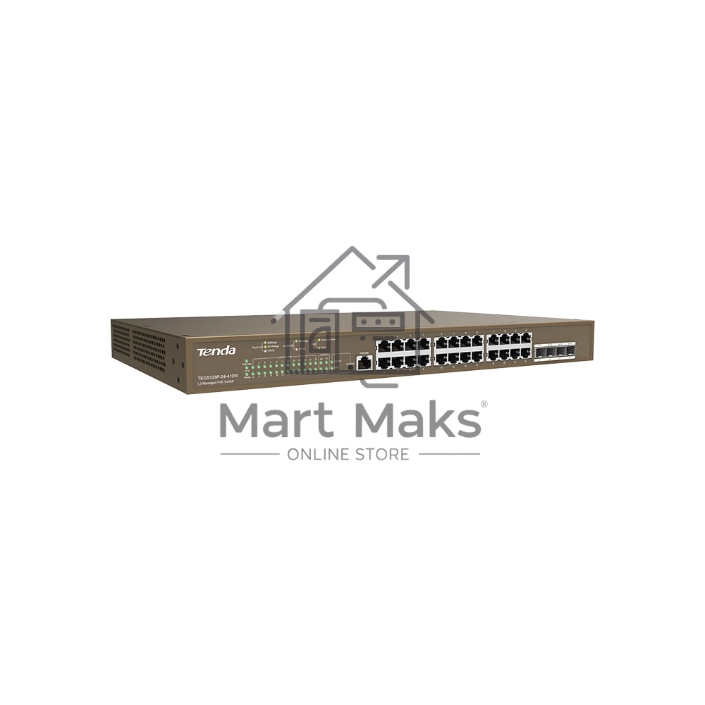Коммутатор 24PORT 1000M POE 4SFP G5328P-24-410W IP-COM