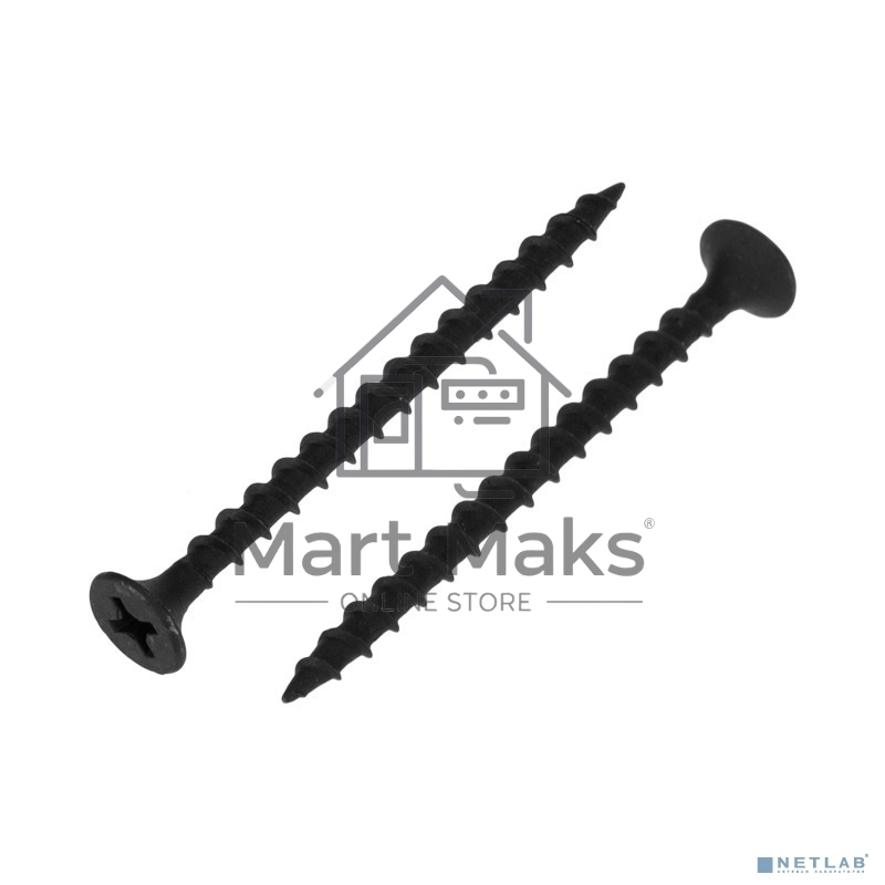 Саморез гипсокартон-металл KRANZ 3.5х51, короб (200 шт./уп.)