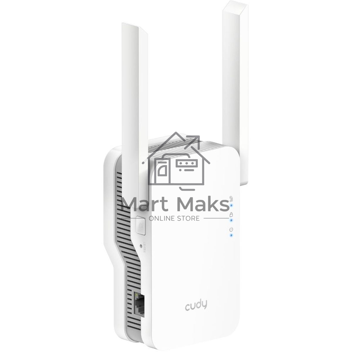 Повторитель беспроводного сигнала Cudy RE1800 AX1800 10/100/1000BASE-TX/Wi-Fi белый