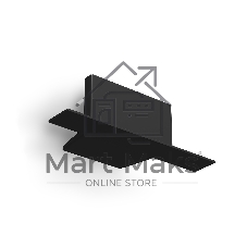 GL7200 BK черный матовый заглушка для встраиваемого шинопровода Standard 220V NEW 58.6*18*15 (2шт.)