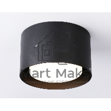 Светильник накладной TN70815 BK черный GX53 max 12W D85*60