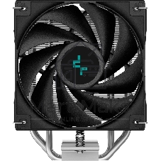 Кулер для процессора DEEPCOOL AG400 черный, 120 мм, алюминий/медь, 2000 об/мин, 31.6 дБ, 4 pin, 220 Вт, 150 мм