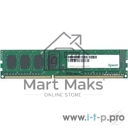 Оперативная память Apacer, DDR3, 8GB (1x8GB), 1600MHz, CL11, DIMM