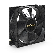 Вентилятор для корпуса ExeGate EX08025SM черный, 80 мм, 2200 об/мин, 22.5 дБ