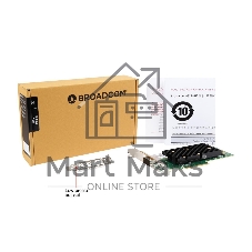Контроллер SAS 9400-8e SGL (05-50013-01), PCIe 3.1 x8 LP, Tri-Mode SAS/SATA/NVMe 12G HBA, 8port(1*ext SFF8644), 3408 IOC