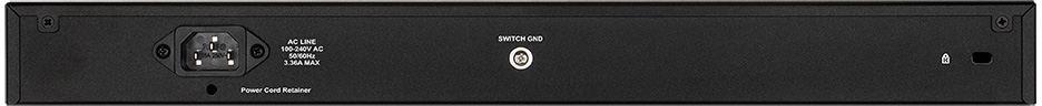 Коммутатор D-Link DGS-1210-52P/ME/B1A, L2 Managed Switch with 48 10/100/1000Base-T ports and 4 1000Base-X SFP ports (8 PoE ports 802.3af/802.3at (30 W), 16 PoE ports 802.3af (15,4 W), PoE Budget 193 W). 16K Mac