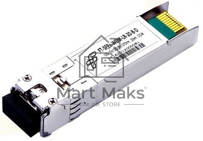 Модуль оптический Future Technologies FT-SFP+-WDM-LR-20-B-D Модуль оптический FT-SFP+-WDM-LR-20-B-D (10G, Tx1330/Rx1270nm, 20km, DDM)
