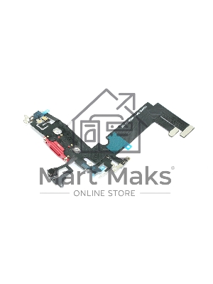 Шлейф с разъемом зарядки и микрофоном для Apple iPhone iPhone 12 Mini красный Шлейф с разъемом зарядки и микрофоном для Apple iPhone iPhone 12 Mini красный