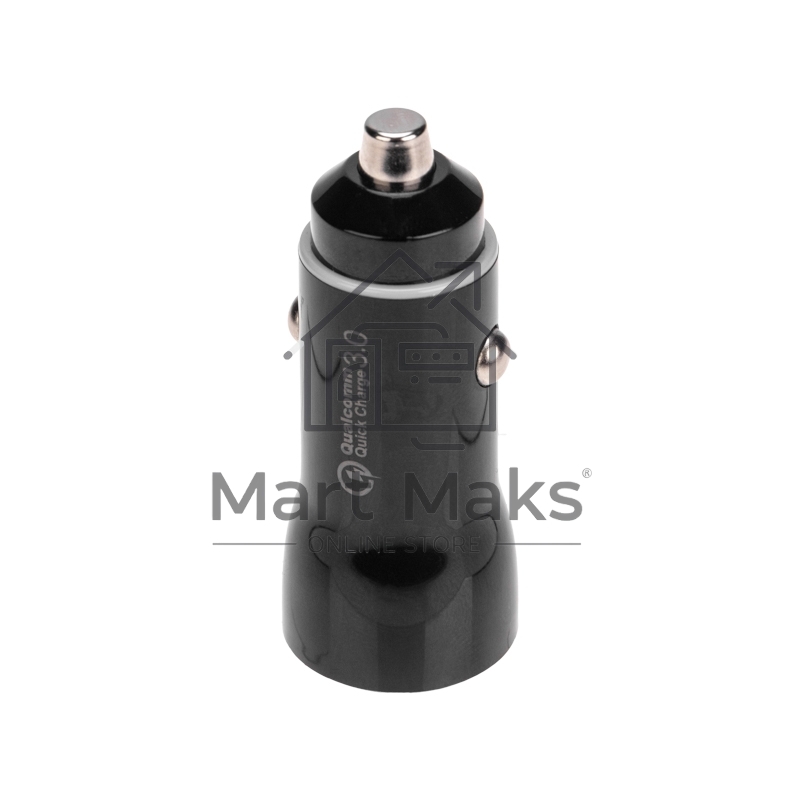 Автозарядка в прикуриватель Rexant АЗУ USB-A (QC 3.0)+USB-C (PD), 38Вт черный