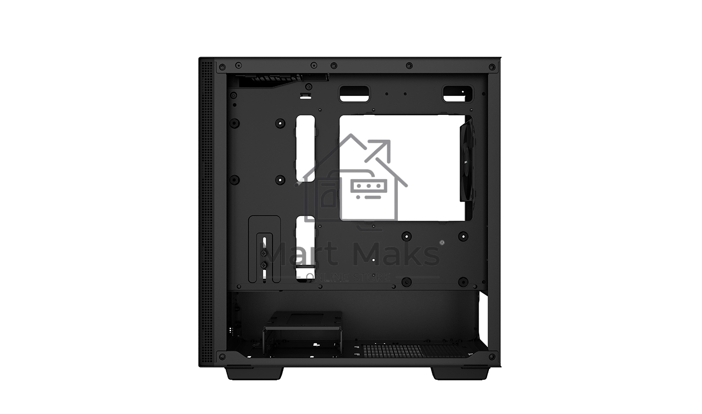 Компьютерный корпус Deepcool CH370 черный без БП mATX 1x120mm 1xUSB2.0 1xUSB3.0 audio bott PSU