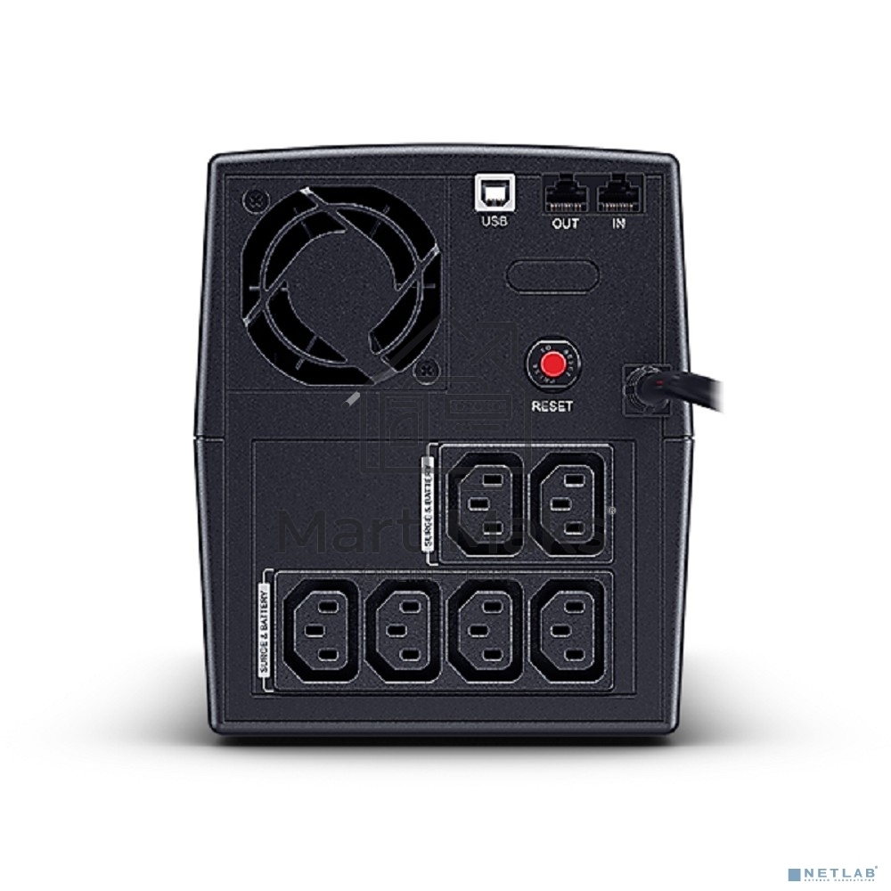 Источник бесперебойного питания CYBERPOWER 1320 Вт 2200 ВА LineInteractive Количество фаз 1 phase UT2200EIG
