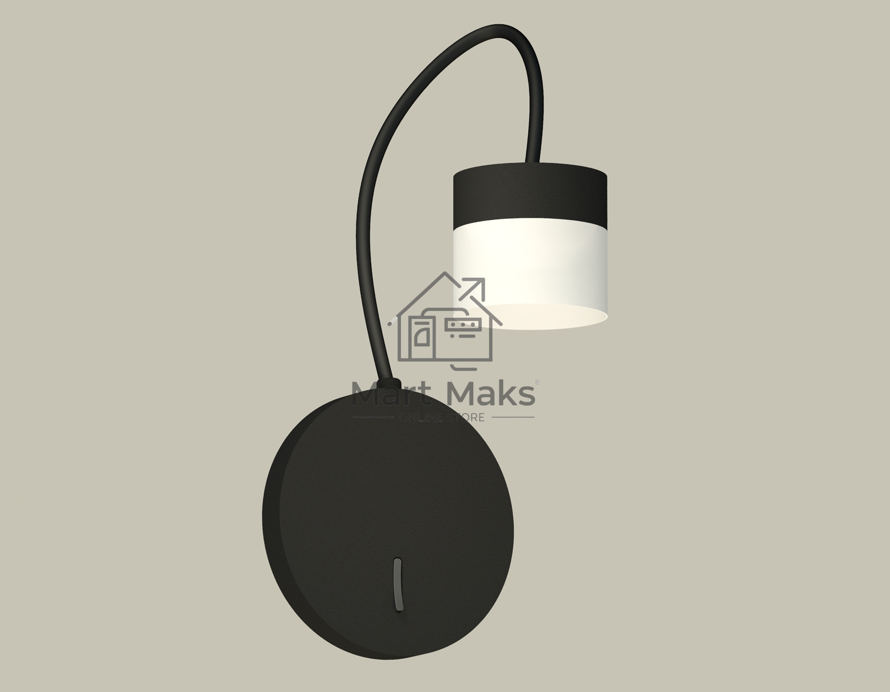 Светильник Ambrella light XB9596204 SBK/FR черный песок/белый матовый GX53 (C9596, N8402)