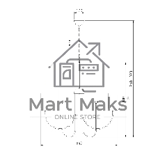 60164/6/ подвесной светильник/ черный Smart