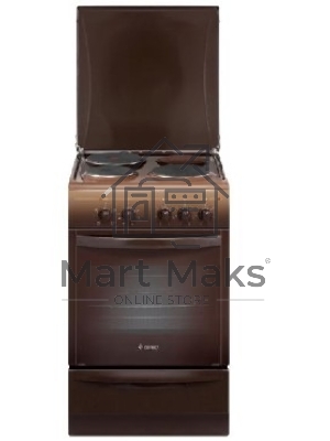 Плита электрическая Gefest 5140 0001 коричневый, конфорок 3 шт, духовка 55 л, 50 см x 85 см x 58.5 см